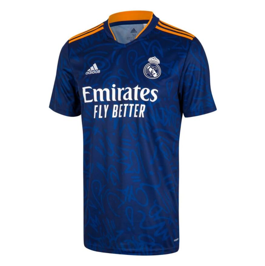 2021/22 Real Madrid Away Kit Soccer Jersey